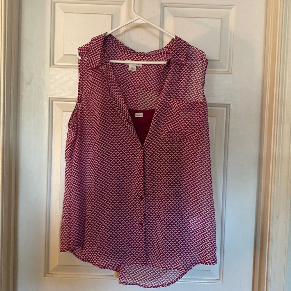 XL Liz Clayborne Blouse with attached Camisole
